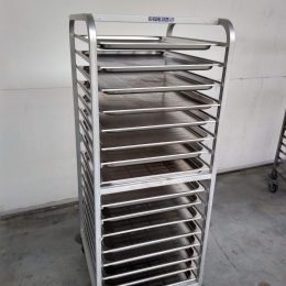 Mobile alu rack